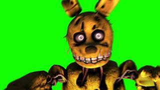 [FNAF 3 ] SPRINGTRAP JUMPSCARES GREENSCREEN ! _Animation