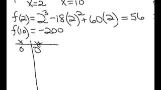 MATH 115, Sec 10, Ex 4 Drawing the Graph