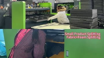 Auto Foam Waste Scrap Discharge Machine & Splitting Machine -  PE XPE EVA Foam - Chinese Factory