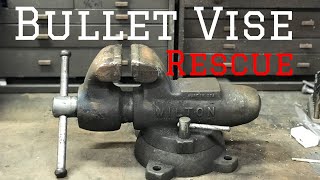 Wilton Bullet Vise Gets A Makeover | Tool Restoration | How to Restore A Bench Vise