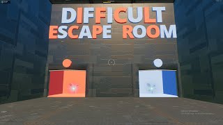 difficult duo escape room - Tutorial