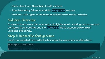 Integrating Environment Variables with Lua in Nginx Containers