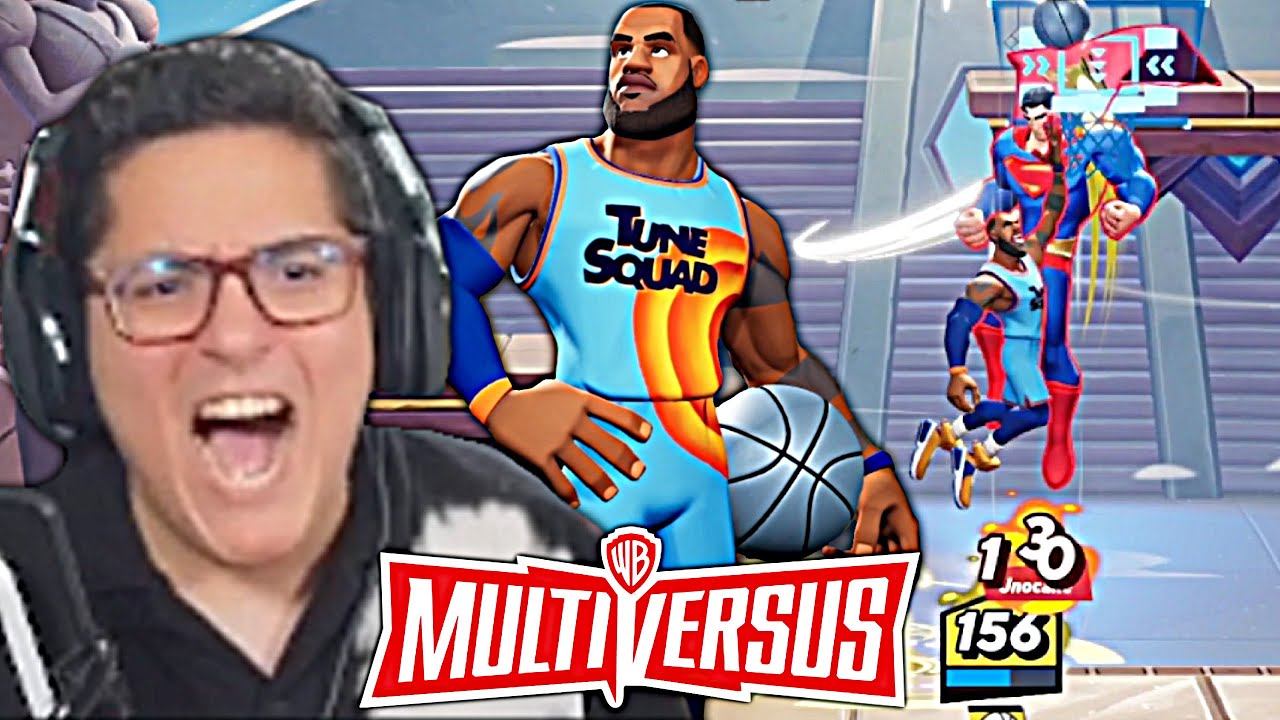 MultiVersus Online - MOST INTENSE MATCH EVER WITH LEBRON JAMES!
