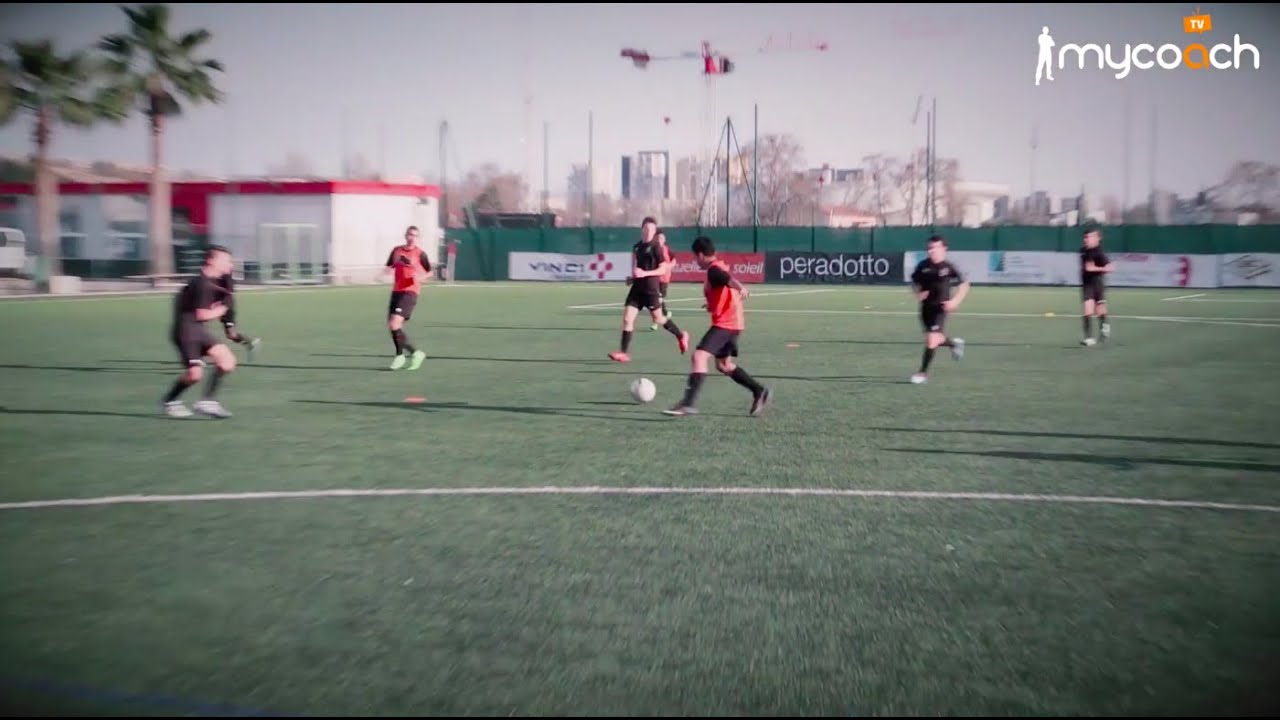 Conservation avec couloirs - U15 OGC Nice