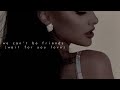 ariana grande - we can’t be friends (wait for your love) (sped up)