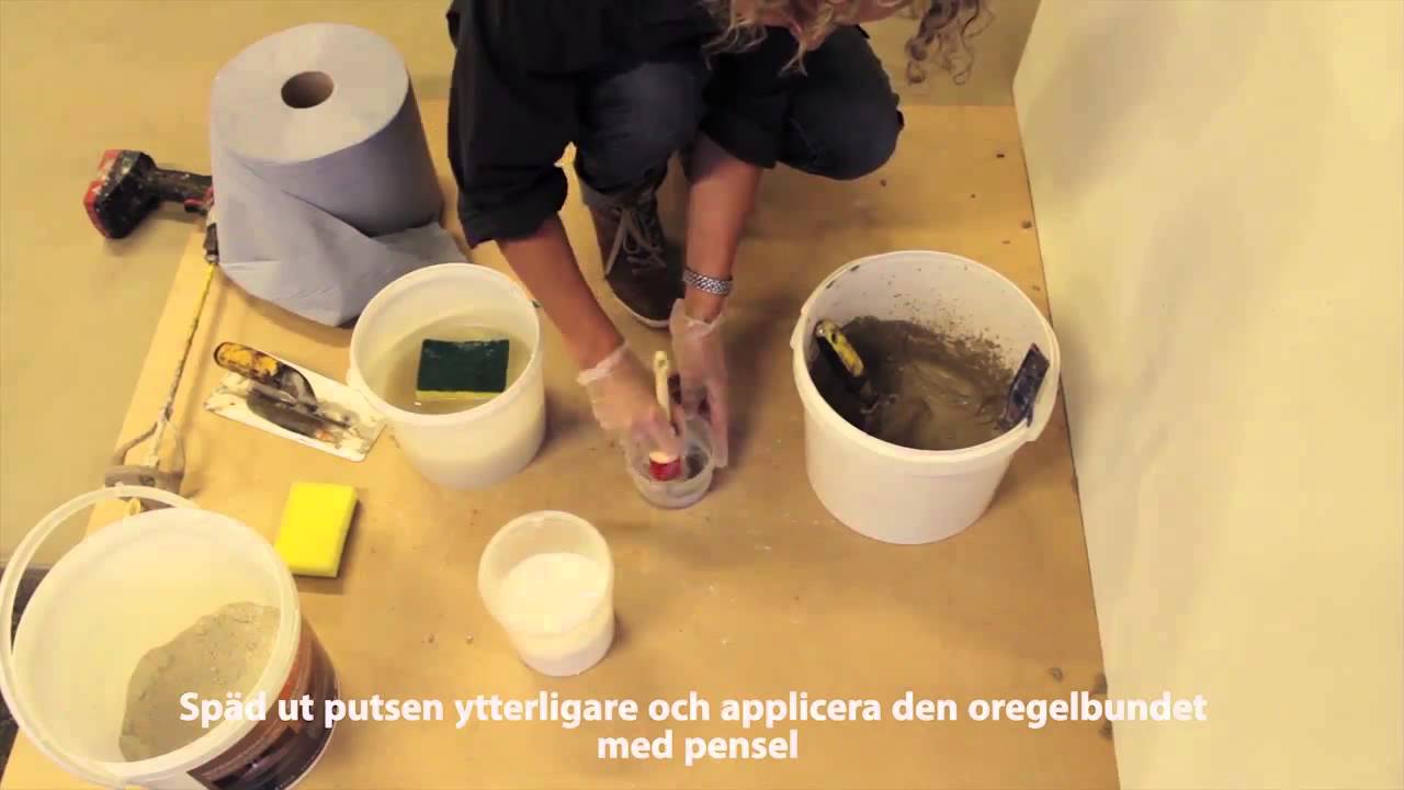 I tillverkningsprocessen vaxad betong claystone claylime youtube