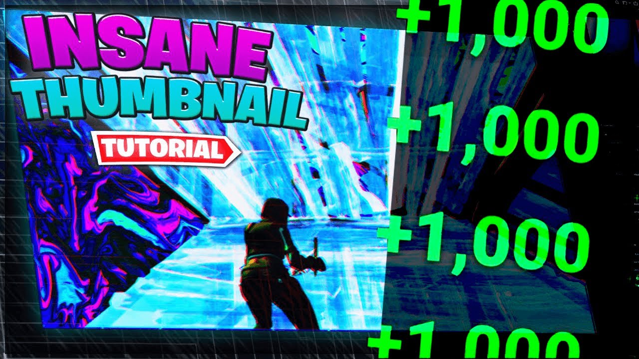 How to make ALGORITHM Thumbnails For Your Fortnite Montages! (25%+ CTR ...