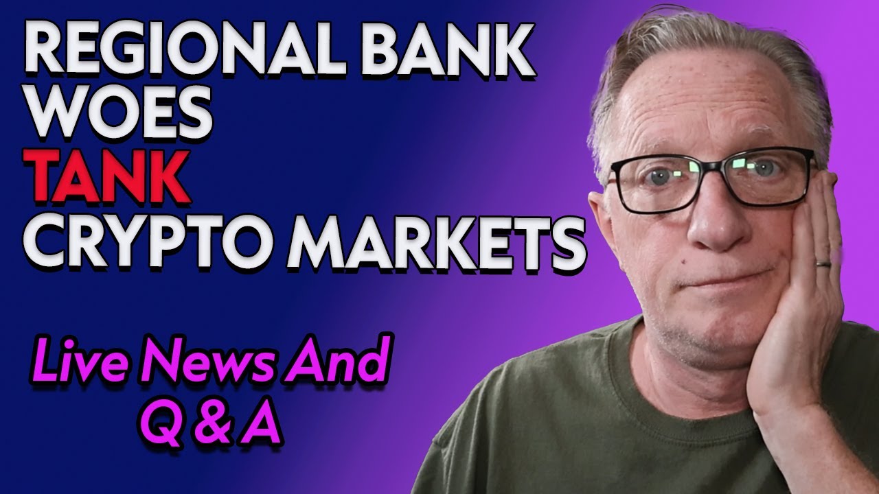 Bitcoin Falls Below $105K on News of Regional Bank Crisis - What’s Next? |  CryptoDad Live Q&A