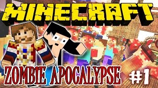 Zombie Apocalypse - Ep 1 - Fanta et Bob dans Minecraft