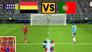 PORTUGAL vs SWITZERLAND | PENALTY SHOOTOUT | UEFA EURO CUP 2024 FINAL | E FOOTBALL MOBILE 2024 |