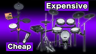 £89 vs £6,000 electronic drum kit