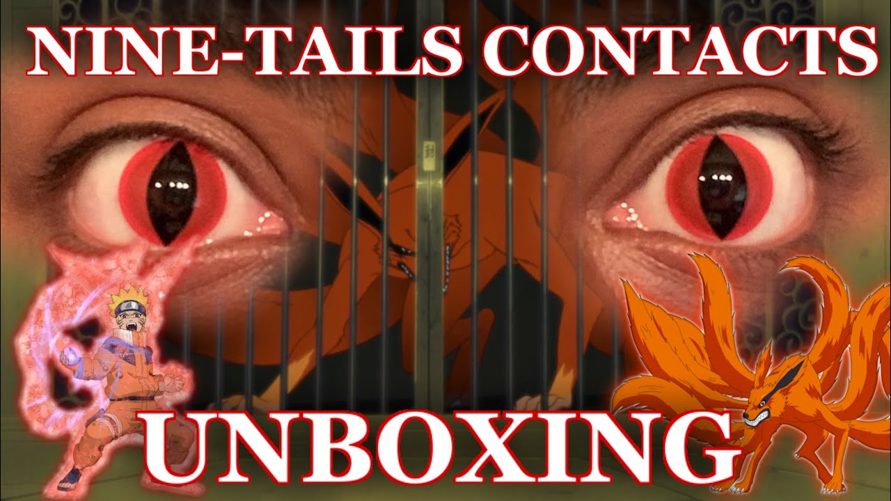 Itachi Sharingan Contacts Unboxing Youtube