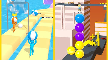 Tricky Track 3D Vs Stack Rider : All Levels Gameplay - New Update Android, iOS #1