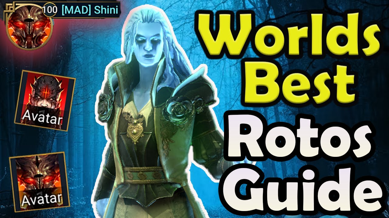 How Rotos Is Built And Used In Top Platinum Arena I Raid Shadow