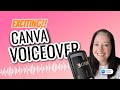 How To RECORD VOICEOVER in Canva - 2 Easy Ways ⭐️