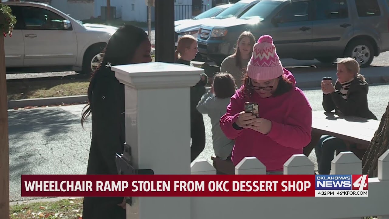 Wheelchair ramp stolen from OKC dessert shop YouTube