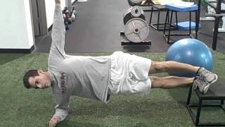 Core Stability Side Plank Progressions