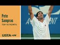 Pete Sampras | Top 10-Points | US Open の動画、YouTube動画。