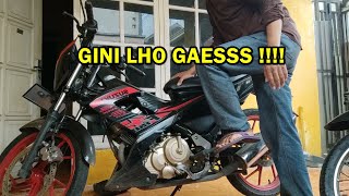 Cara ngeslah nyetater motor kopling yang benar bagi pemula