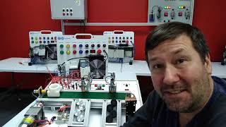 Conveyor Trainer Part 7 - Tracking Counting Sorted Parts and Stopping When the Part Trays are Full