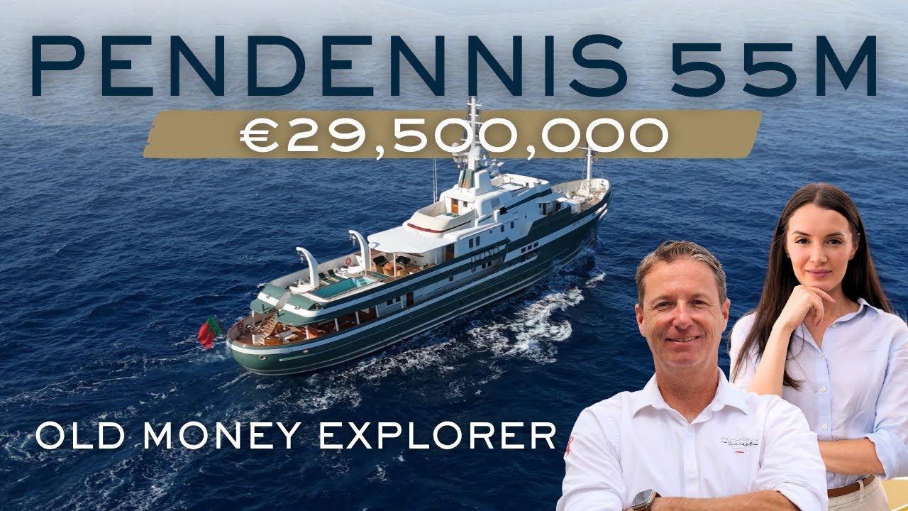 Посетите САМУЮ БЕЗУМНУЮ исследовательскую яхту на рынке | Pendennis 55m STEEL | Полное руководств...