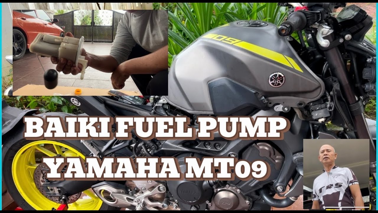 YAMAHA MT09 - BAGAIMANA NAK BAIKI FUEL PUMP YANG ROSAK