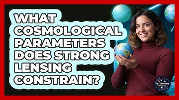 What Cosmological Parameters Does Strong Lensing Constrain?