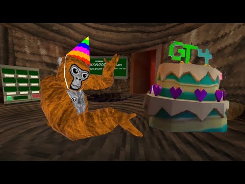 Gorilla Tag’s 4th Birthday! (New Map + Game Mode!