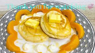 Mini soufflé pancakes#cookingathome#frommyownkitchen#breakfast#