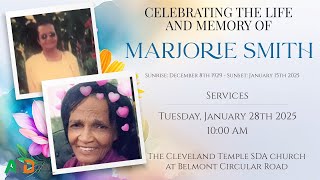 The Funeral Service of Marjorie Smith