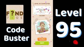 Code Busters Level 95 Walkthrough 🧩 | All Puzzle Solutions| Solutionguruji