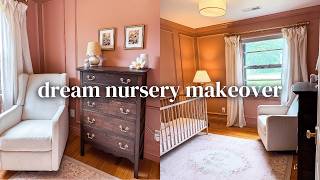 DIY NURSERY MAKEOVER | thrifting & flipping vintage furniture in my daughter’s dream nursery