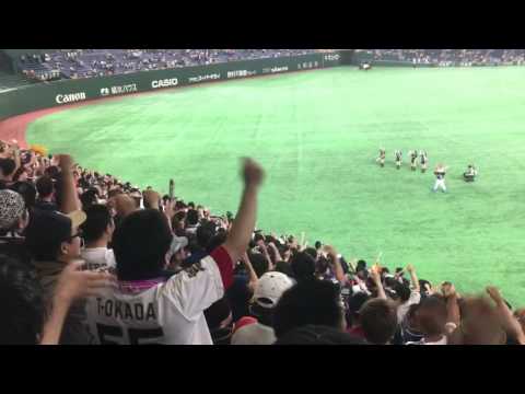 【東京ドーム】オリックス 二次会 1-9 応援歌 2017.6.4