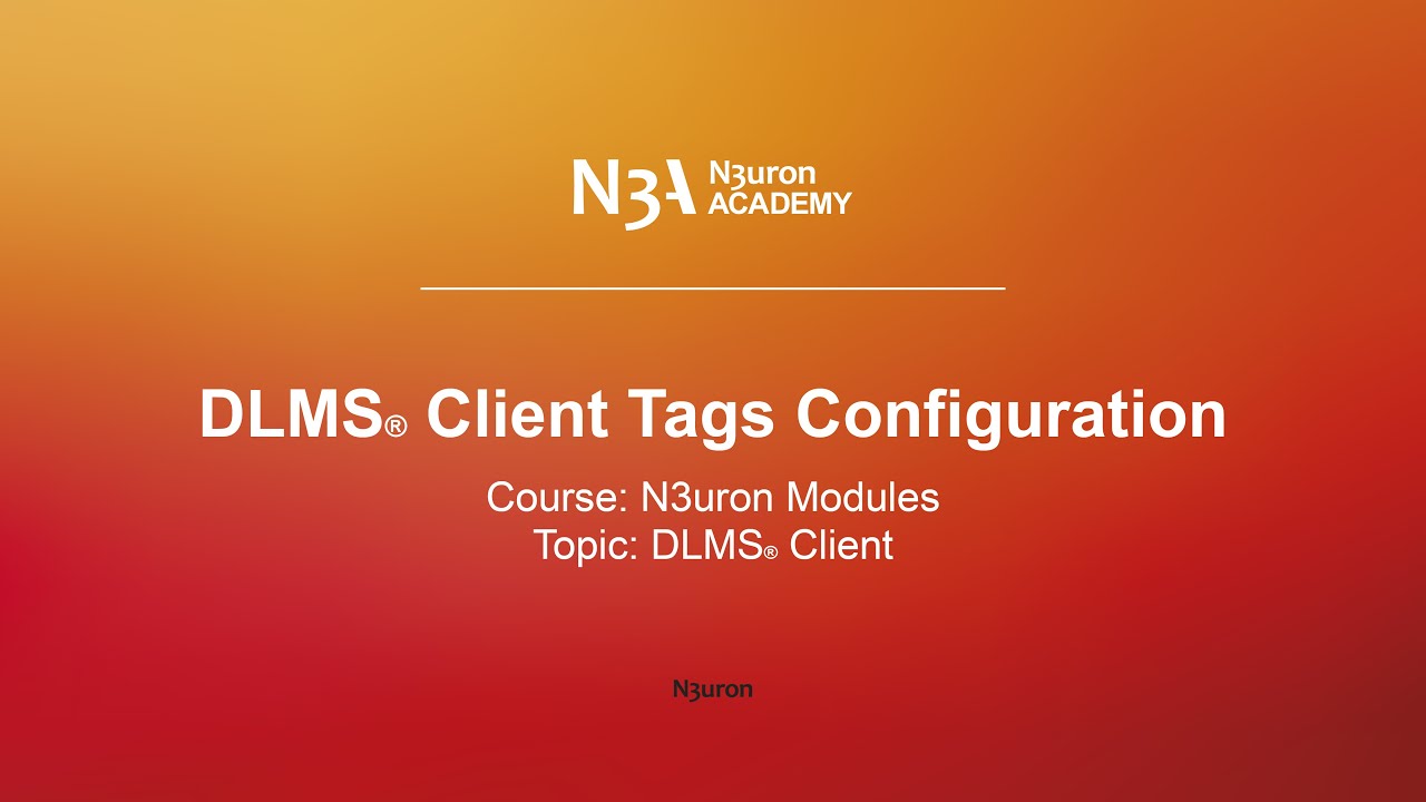 Client for DLMS® Tags Configuration