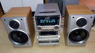  Cdmd Stereo System  Aiwa Xrmd500 Made In Japan