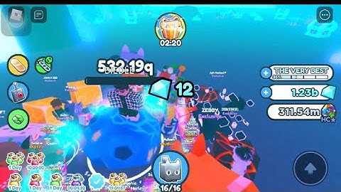 Breaking a mini comet pet simulator x hardcore