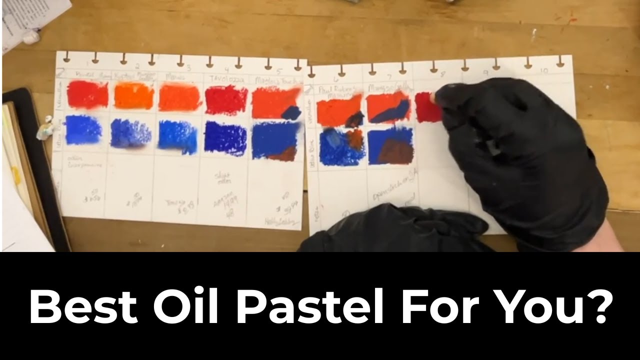 What Oil Pastels Should You Buy? Multiple Brands Of Oil Pastels Compared