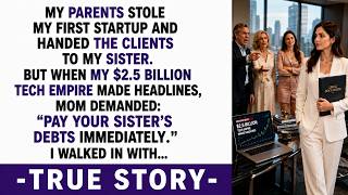 My Parents Stole My First Startup For My Sister. When My $2.5B Tech Empire Made The News...