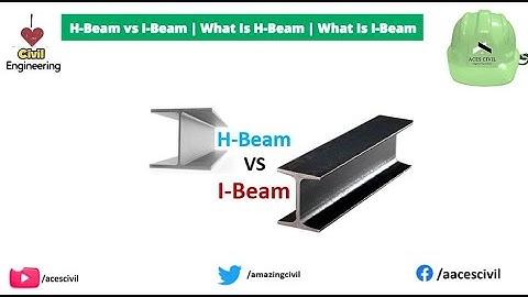 H - Beam vs I - Beam