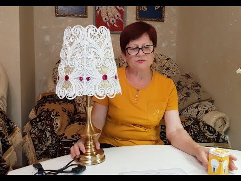 Video: Бир жолу колдонулуучу табак абажур