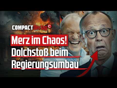 Merz im Chaos! Dolchstoß beim Regierungsumbau💥