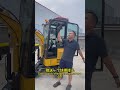 I took a risk today, the small excavator only costs the cost price #digger #miniexcavator