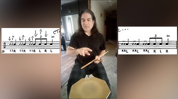 Triple Ratamacue #drumlesson #gordyknudtson #alandawson #rudimentalritual #rudiments