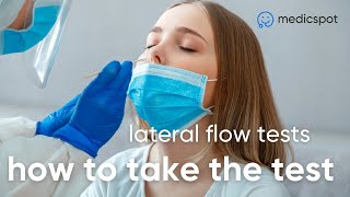 How To Take A Lateral Flow Test | Medicspot