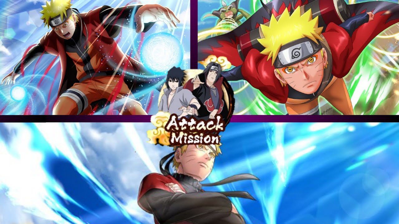 Solo Attack Mission: Naruto Uzumaki (Sage Mode) Rerekit (Boost) - [NxB NV]