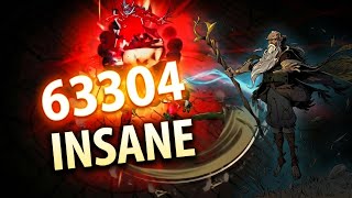 Merlin Hits 63,304 with Power Build | Ravenswatch Game play