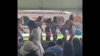 ka uluwehi o ke Kai Hula dance at Dallas dragon boat festival