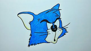 كيفية رسم كرتون توم اند جيري | how to draw tom and jerry | الجزء التاني