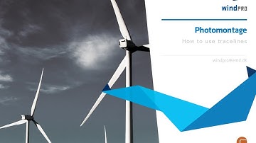 windPRO Photomontage - new in windPRO 3.1