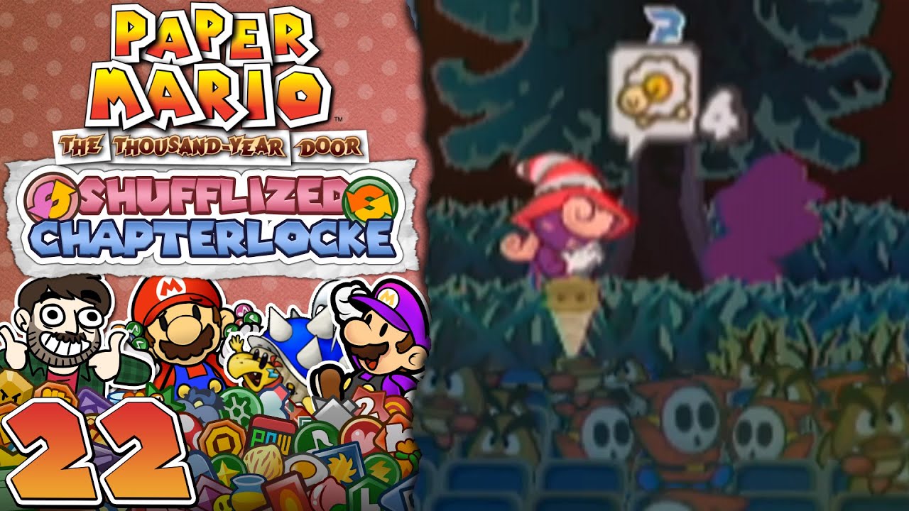 Paper Mario TTYD Shufflized Chapterlocke 22 Really Badge Gameplay
